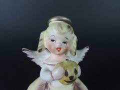 Vintage Porcelain Halloween Angel Figure