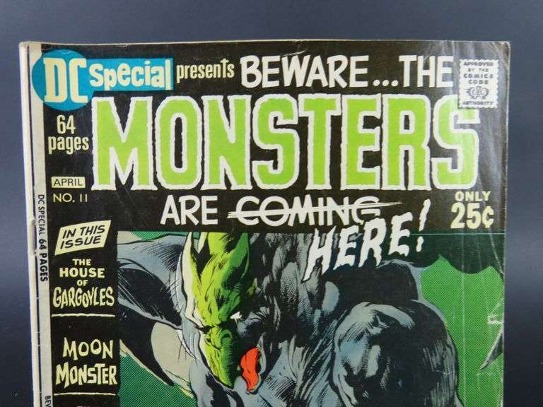 1971 SC Special "Monsters are Here" #11 Comic Book