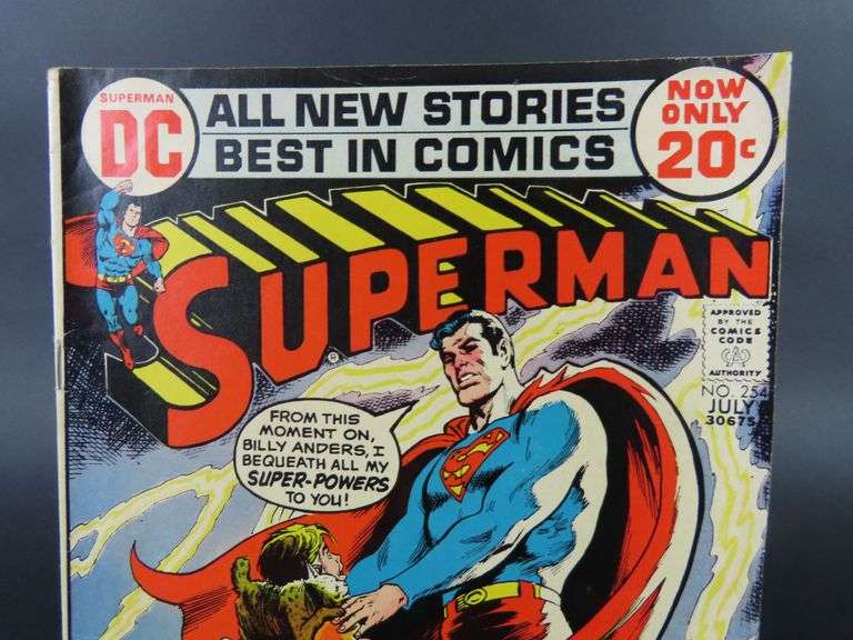 1972 DC "Superman" #254 Comic Book