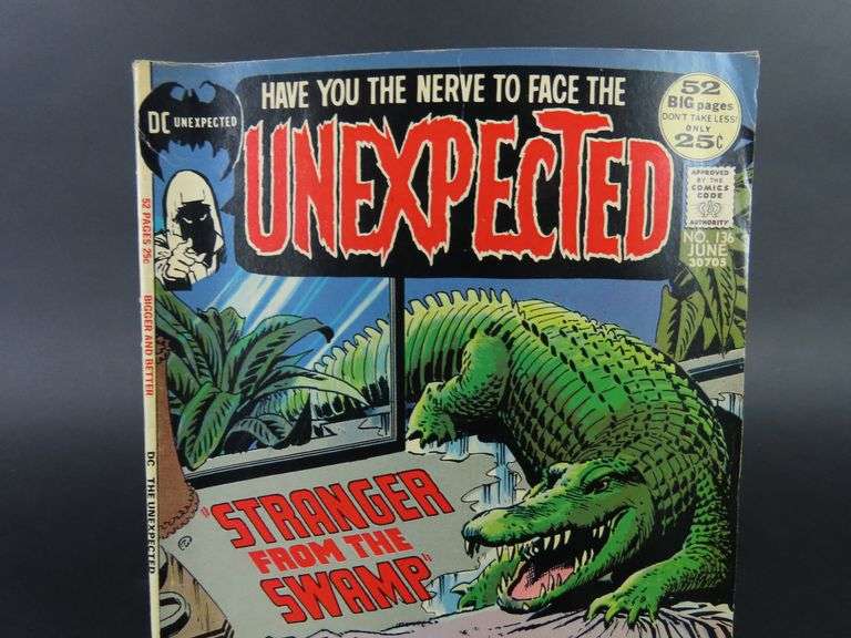 1972 DC "Unexpected" #136 Comic Book