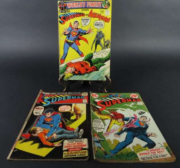 Lot of 3 DC Comics "Superman" Comic Books