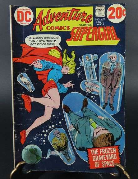 1972 DC "Adventure Comics Starring Supergirl" #424 Comic Book