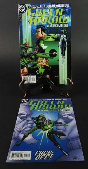 Lot of 2 DC "Green Arrow with Green Lantern" Comic Books