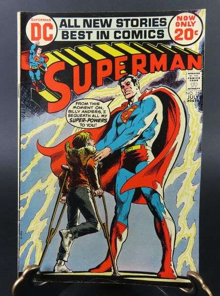 1972 DC "Superman" #254 Comic Book