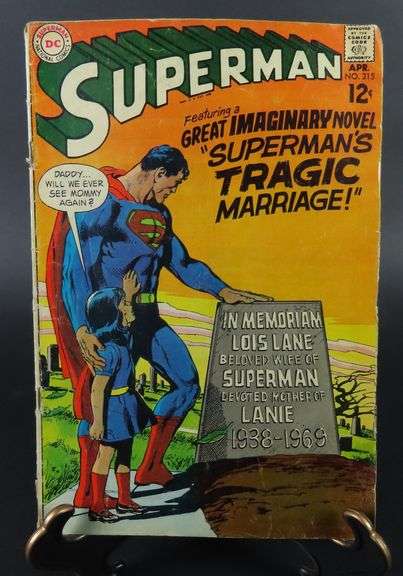 1969 DC "Superman" #215 Comic Book