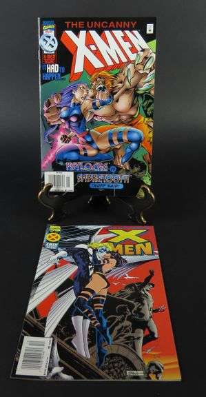 Lot of 2 Marvel "The Uncanny X-Men" Comic Books