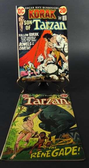 Lot of 2 DC "Tarzan & Son of Tarzan" Comic Books