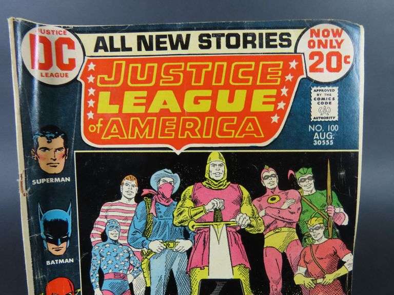 1972 DC "Justice League of America" #100 Comic Book