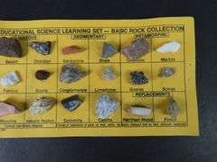 Educational Science Learning Set Basic Rock Collection