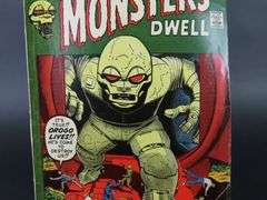 1971 Marvel "Where Monsters Dwell" #12 Comic Book