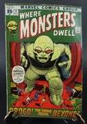 1971 Marvel "Where Monsters Dwell" #12 Comic Book