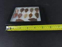 Riker Box of 12 Arrow Points