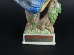 Bud Hastin Collectors Art Bluebird Cologne Decanter with Contents