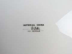Lot of 10 Imperial China by W. Dalton "Seville" Dinner Plates