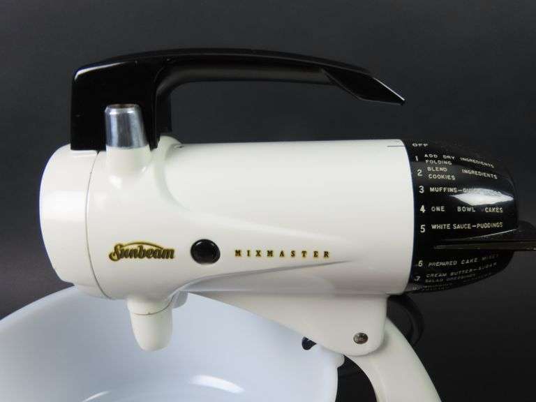 Vintage Sunbeam Mixmaster Mixer with Extra Bowl