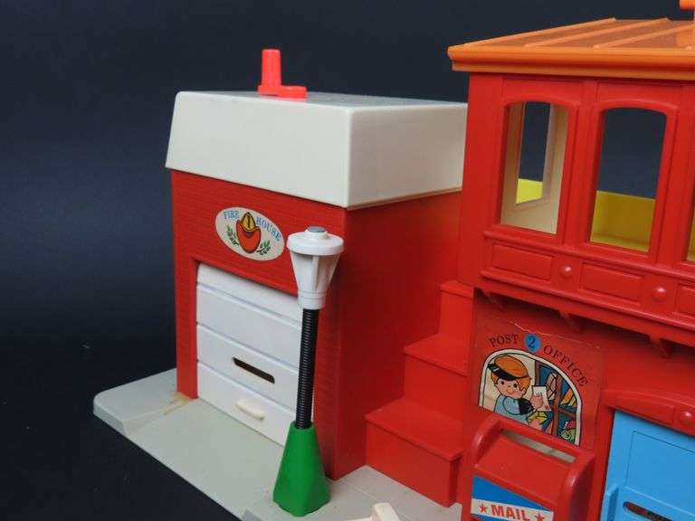 1973 Fisher Price "Family Village" Playset with Accessories