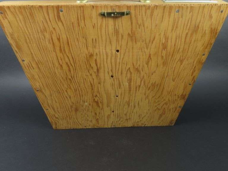 Vintage Wooden Printers Tray Wall Hanging