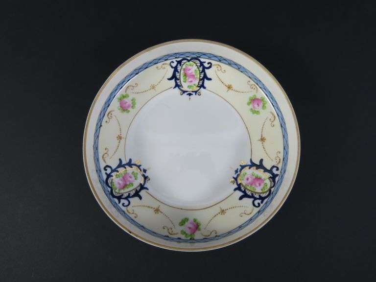 Noritake Handpainted Shallow Bowl - Made in Japan