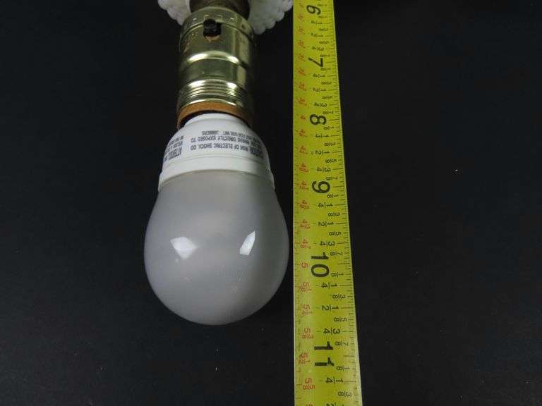 Vintage Wall Mounted Hobnial Milk Glass Light Sconce