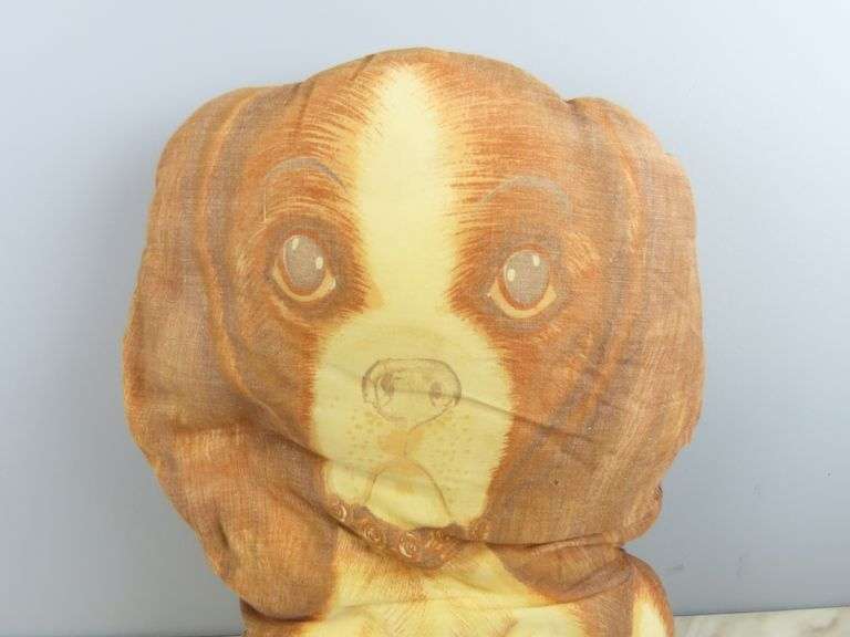 Vintage Dog Pillow