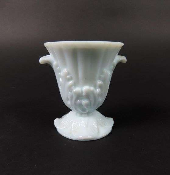 Vintage Vogue Mercantile Milk Glass Toothpick Holder - Made in USA