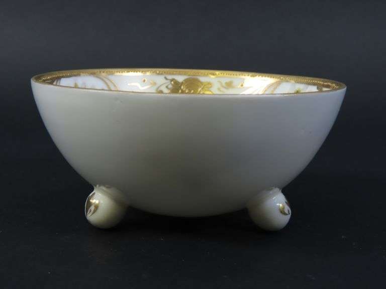 Vintage Handpainted Nippon Footed Bowl - Made in Japan
