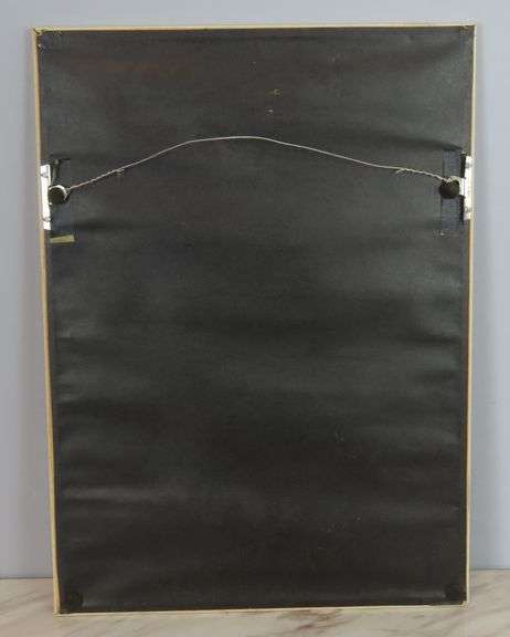 Vintage Framed Old Dutch Cleaner Advertisement