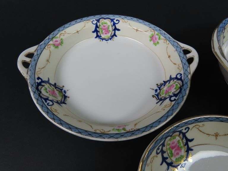 Lot of 3 Antique Noritake Serving Dishes - Made in Japan