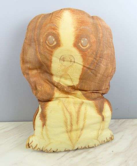 Vintage Dog Pillow