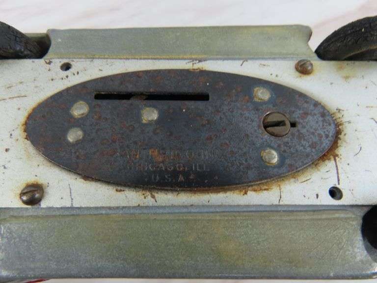 Tri-County Savings Bank Metal Car Coin Bank - See Description