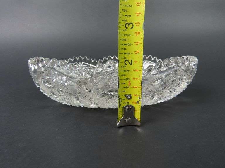 Beautiful Vintage "Daisy & Button Clear" Divided Relish Dish