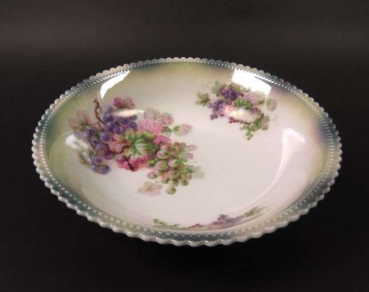 Beautiful Antique PK Silesia Serving Bowl