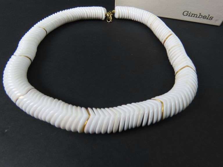 Unique Vintage 15" Beaded Necklace