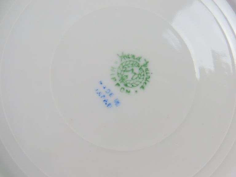 Handpainted Nippon Covered Dish - Made in Japan