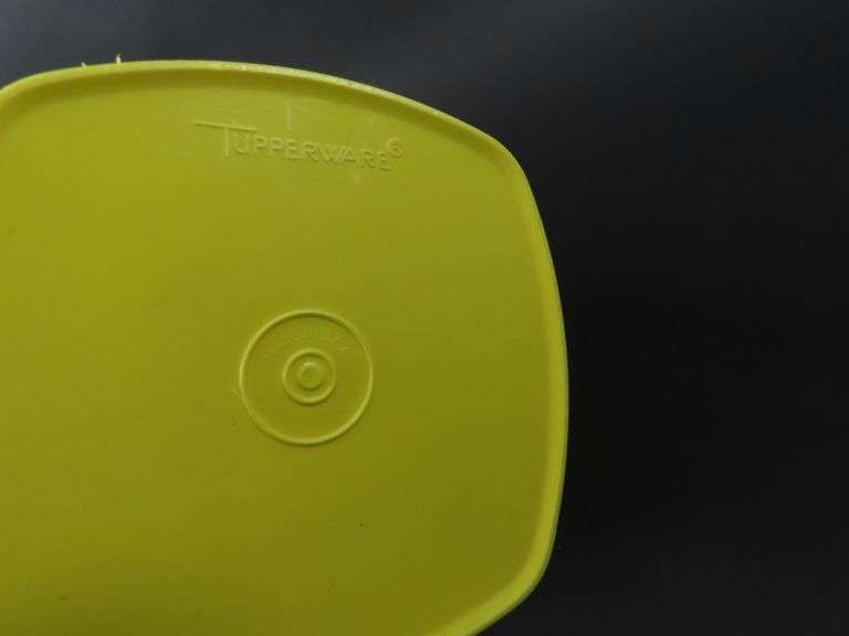 Vintage Tall Tupperware Lidded Cannister