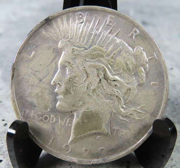 1922 US Peace Dollar Coin