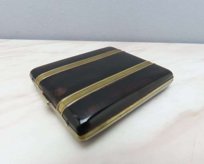 Vintage Enameled Presto Cigarette Case