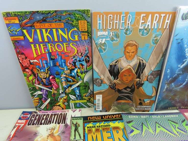 Lot of 9 Comic Books