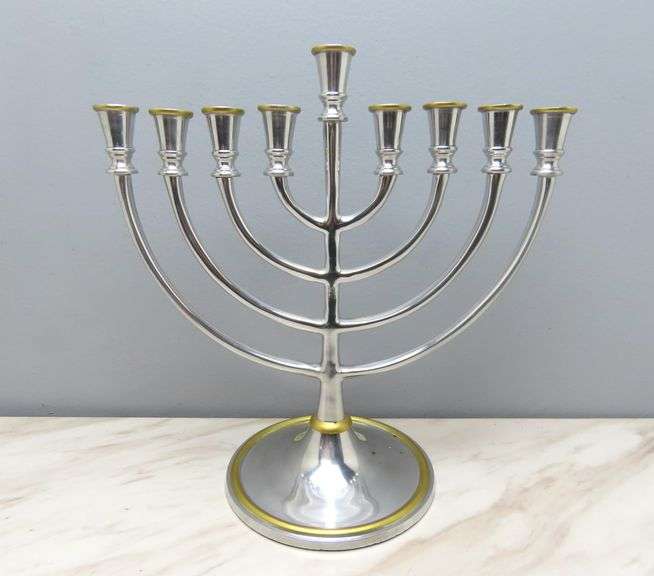 Metal Menorah