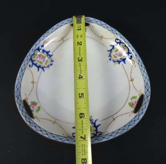 Noritake Handpainted 3 Sided Bowl - Made in Japan