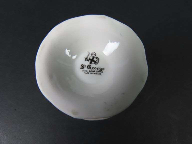 Vintage St. George Porcelain Toothpick Holder