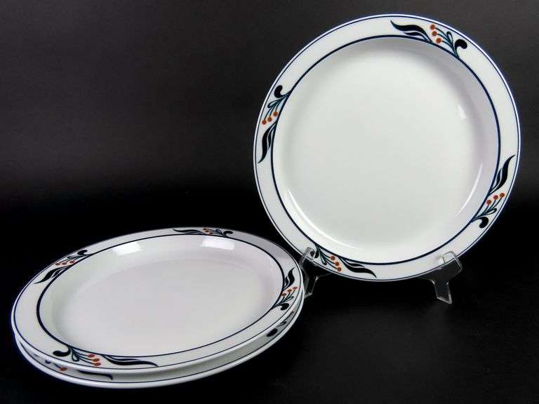 Lot of 3 Dansk "Maribo (Portugal)" Dinner Plates