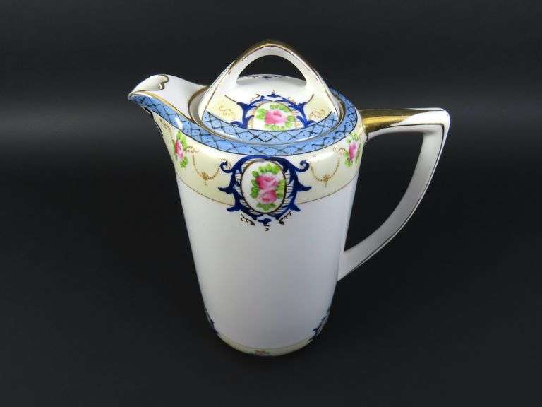 Noritake Chocolate Pot with Lid - Made in Japan
