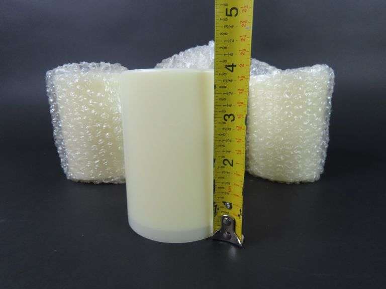 Lot of 4 Flameless Candles