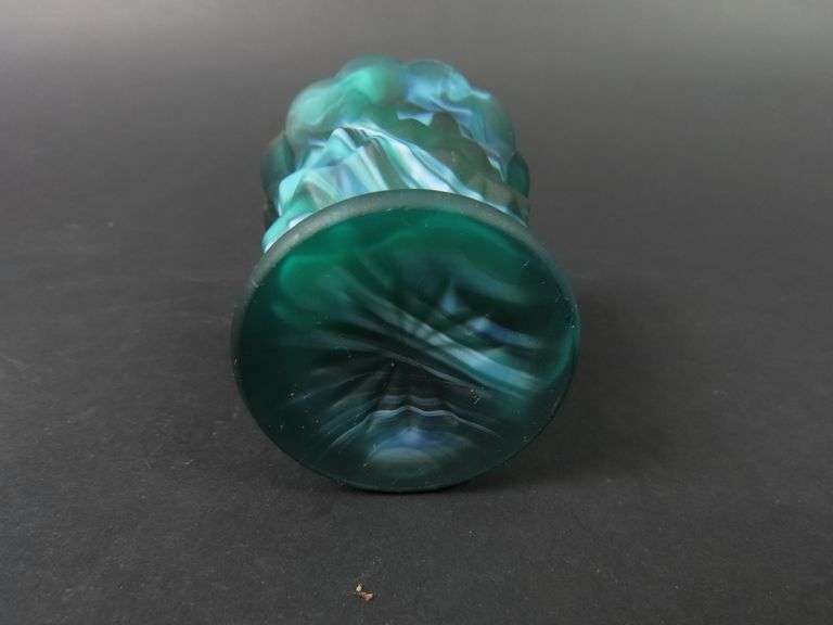 Vintage Slag Glass Toothpick Holder