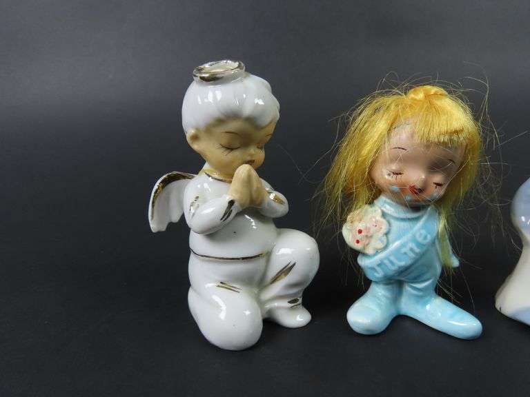 Mixed Lot of 3 Vintage Porcelain Figurines