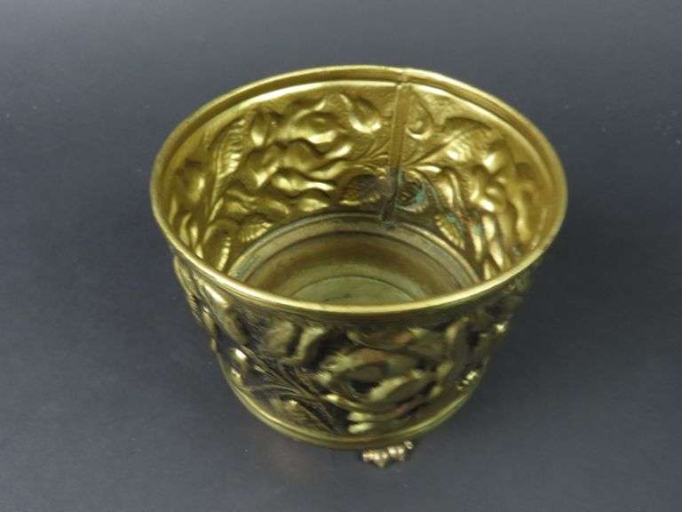 Vintage Brass Planter - Made in England