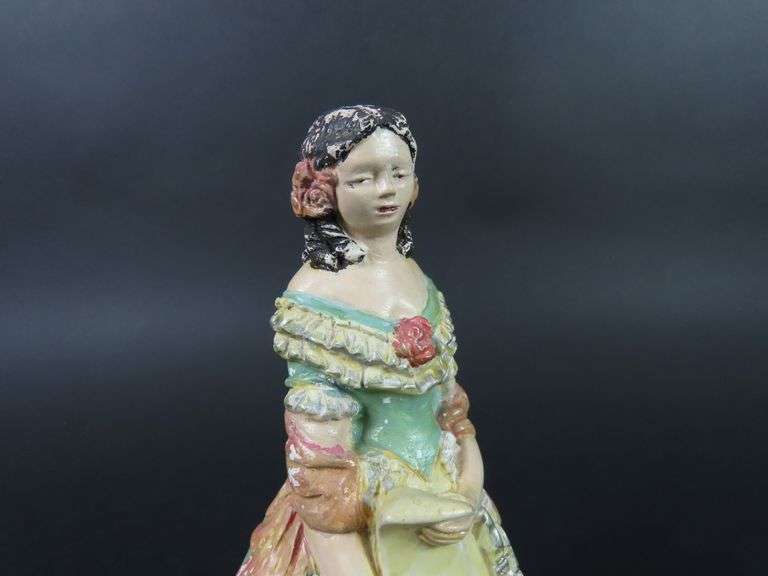 Vintage Chalkware Figure of a Woman