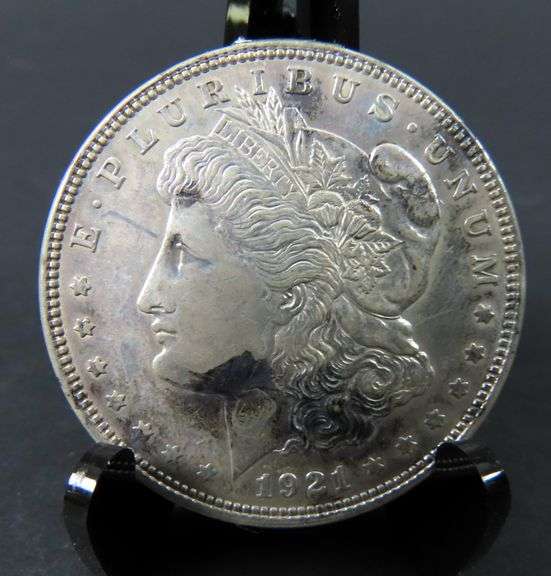 Circulated 1921 Morgan Silver Dollar
