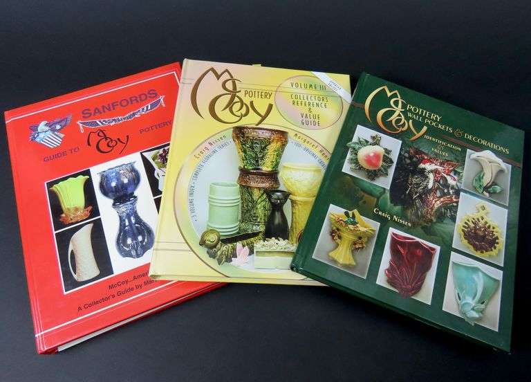Lot of 3 Books for the McCoy Pottery Collector